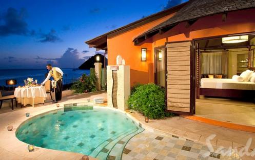 Beachfront Grande Rondoval Butler Suite with Private Pool Sanctuary - BP 5